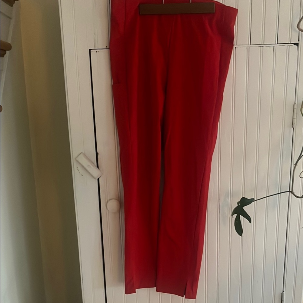 Cute Athleta red slim pants